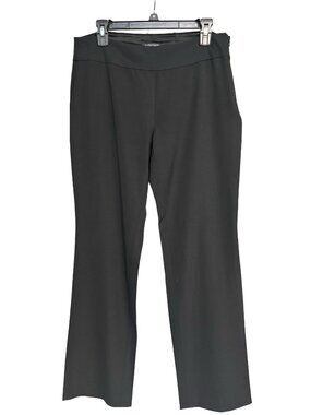 A05 Eileen Fisher Viscose/Wool Dress Pants Women’s 12 Black Side Zip
